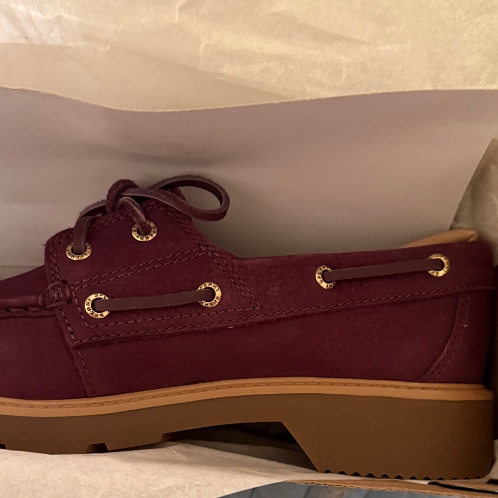 Sperry Women’s Plum Boat Shoes - Picture 6 of 8
